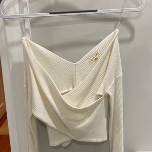 Long Sleeve off the shoulder top